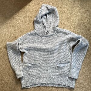 Michael Stars heathery gray size medium hooded sweater.